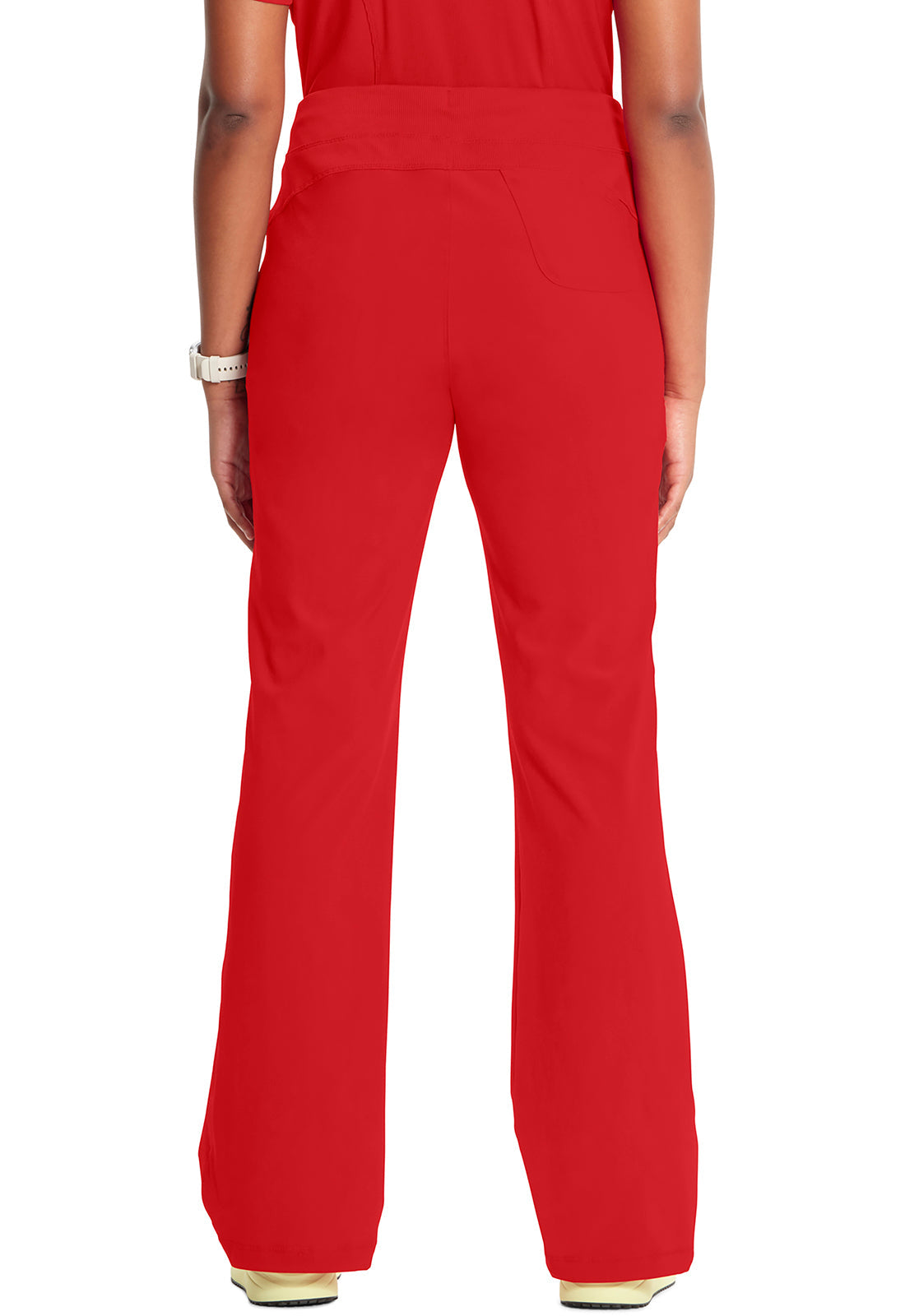 Women's Straight Leg Drawstring Pant - Red