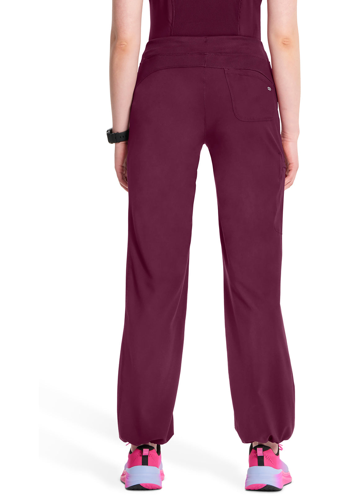 Women's Straight Leg Drawstring Pant - Wine