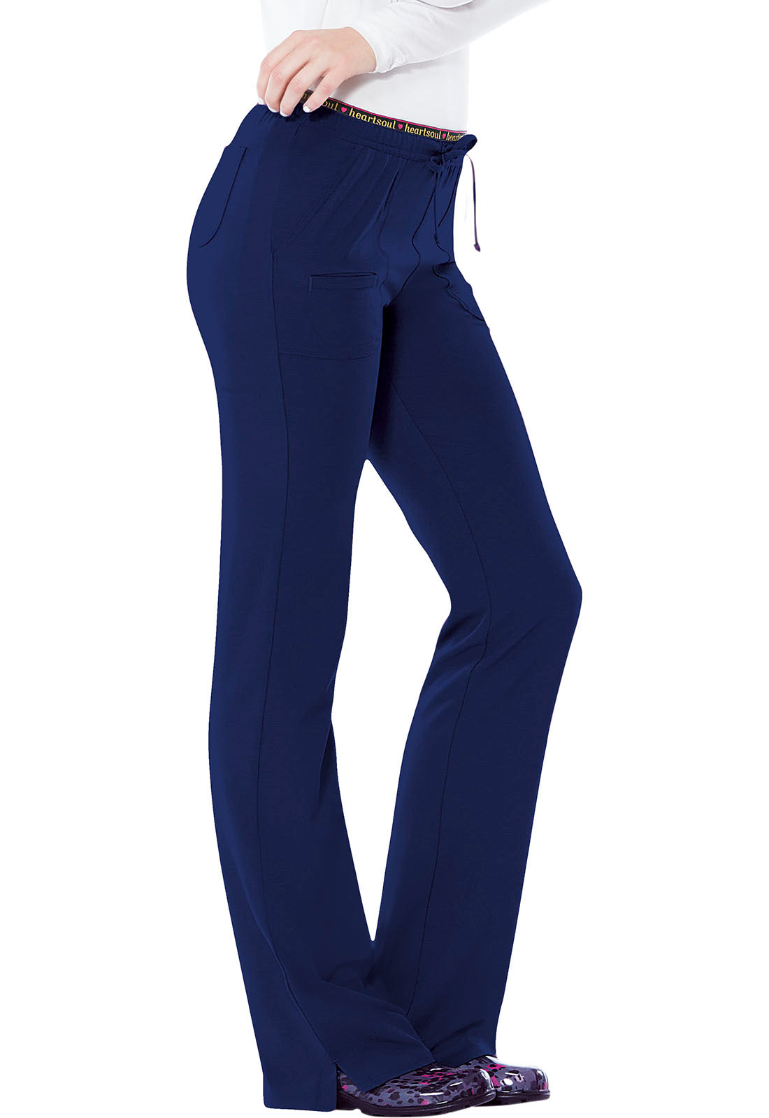 Women's Low Rise Drawstring Pant - Galaxy Blue