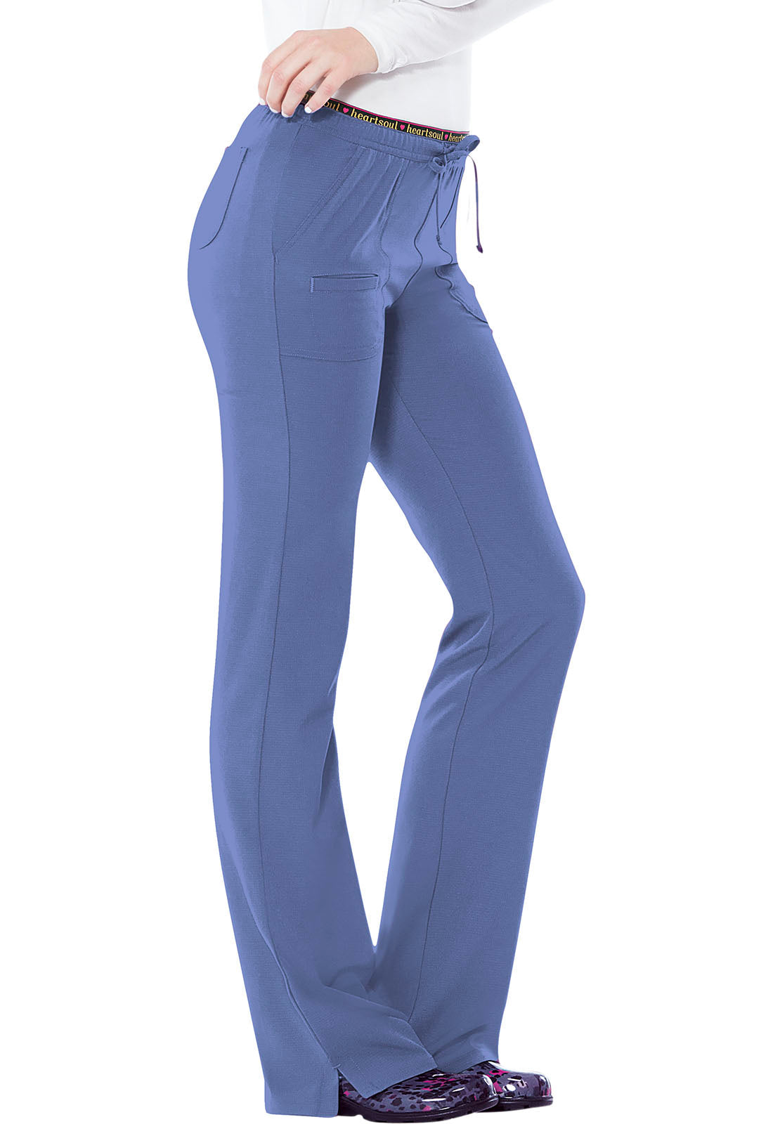 Women's Low Rise Drawstring Pant - Ciel