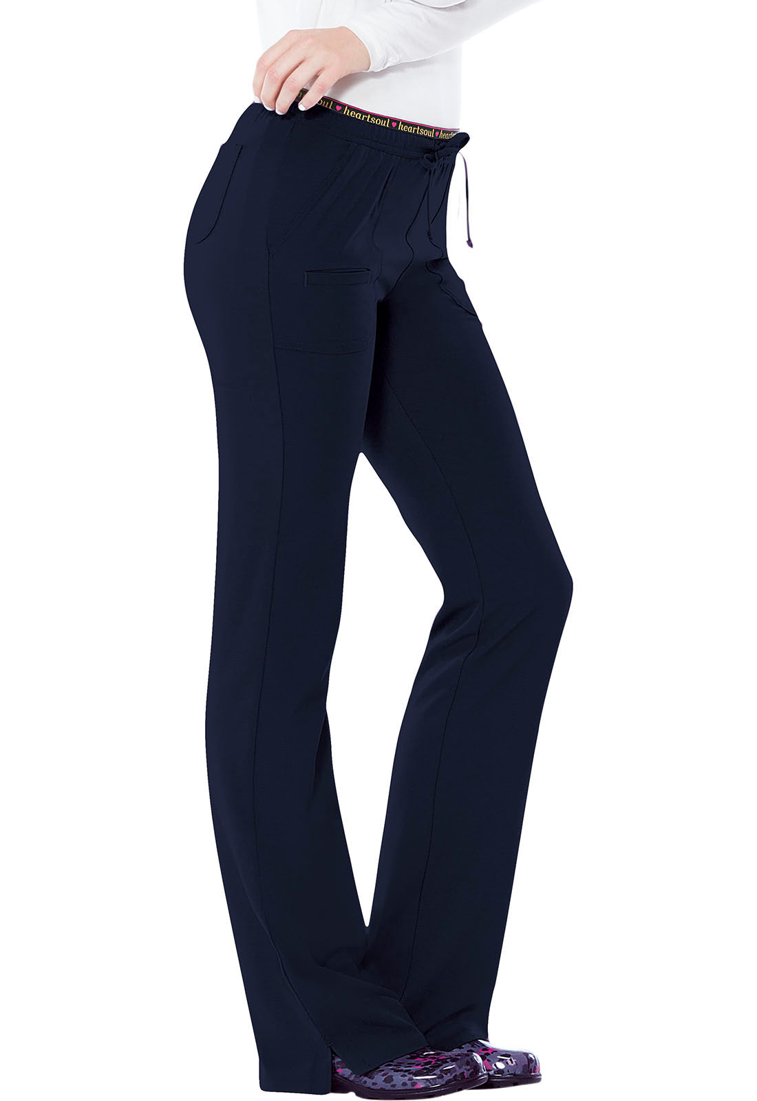 Women's Low Rise Drawstring Pant - Navy