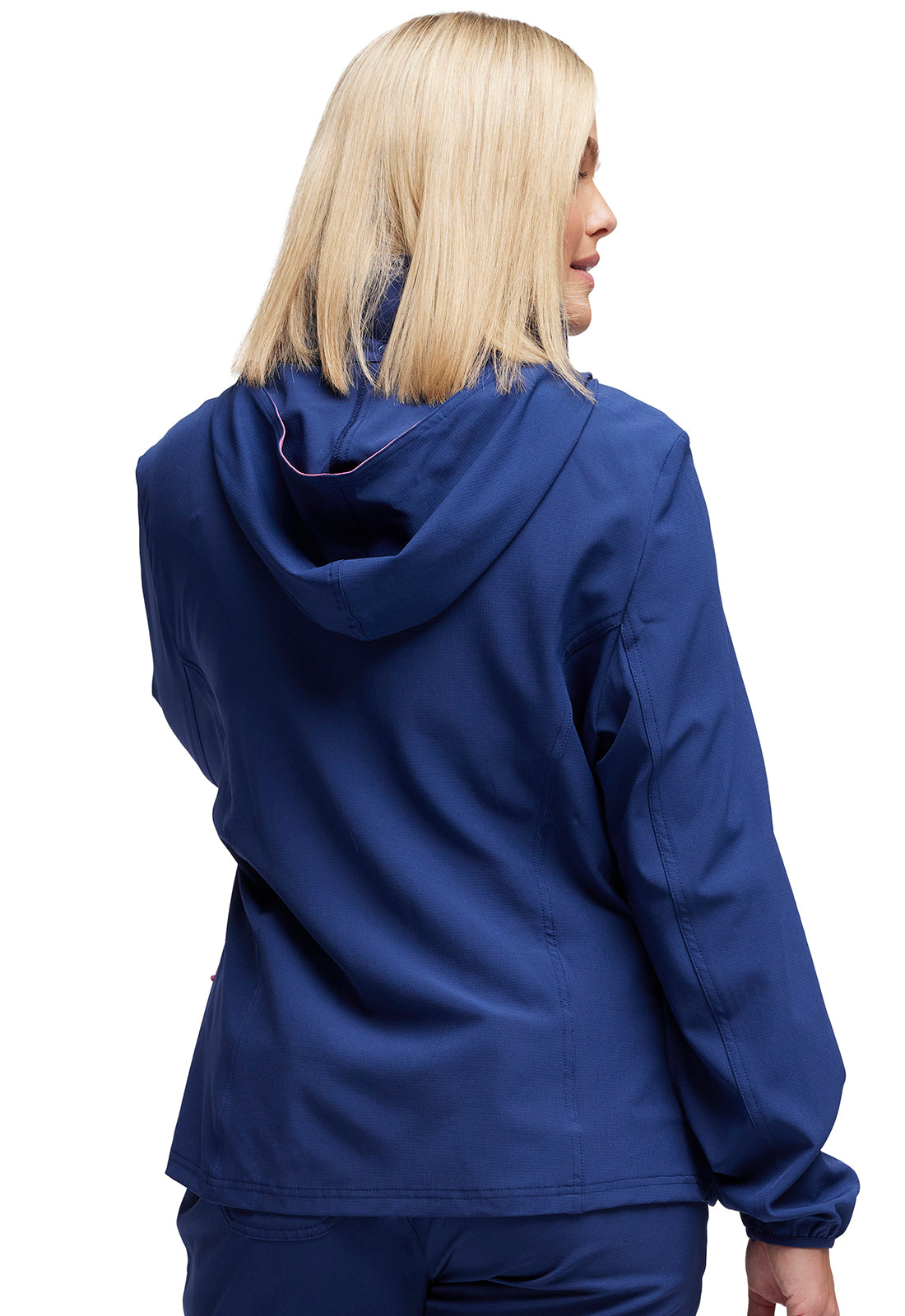 Women's Zip Front Warm-Up Jacket - Navy