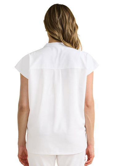 Women's Journey Camo Top - White