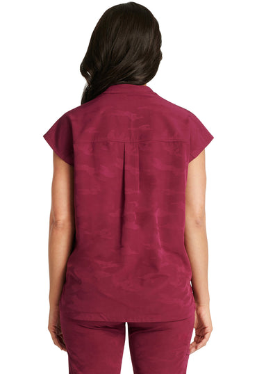 Women's Journey Camo Top - Wine