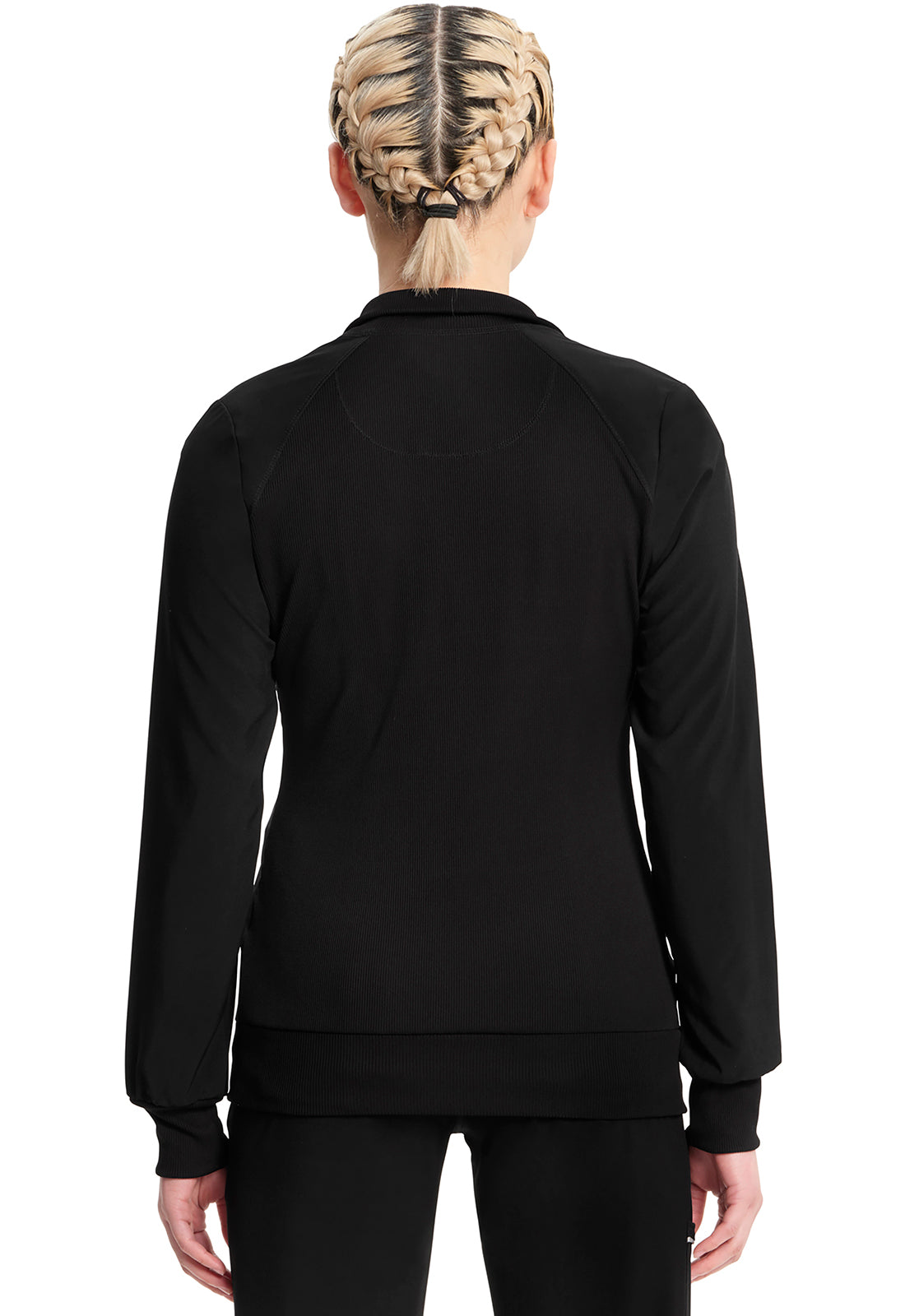 Women's Zip Front Jacket - Black