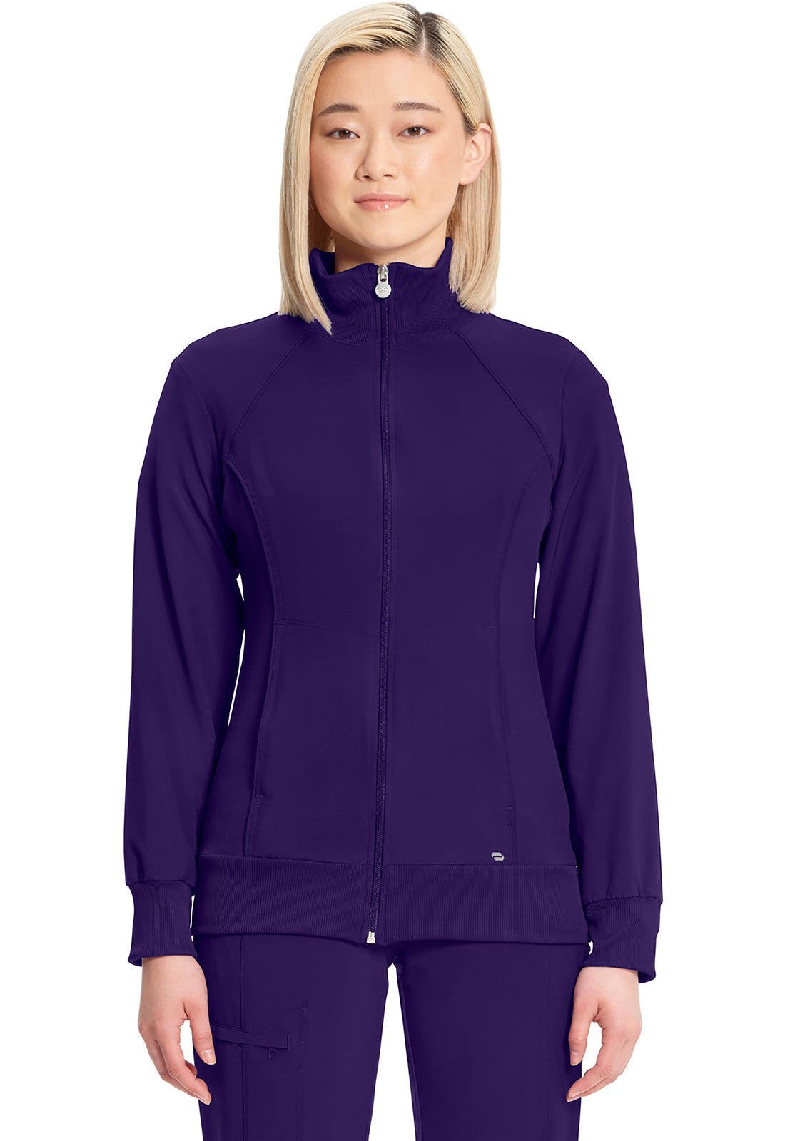 Women's Zip Front Jacket - Grape
