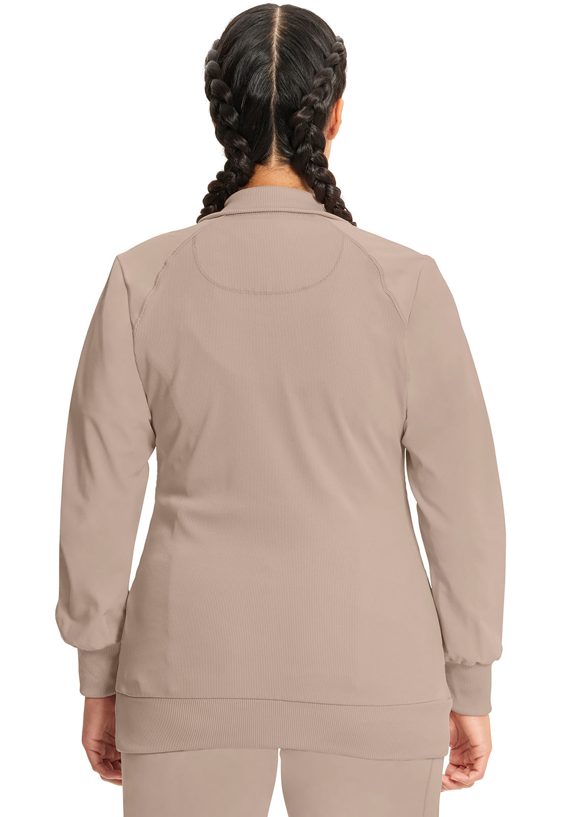Women's Zip Front Jacket - Khaki