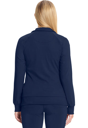Women's Zip Front Jacket - Navy