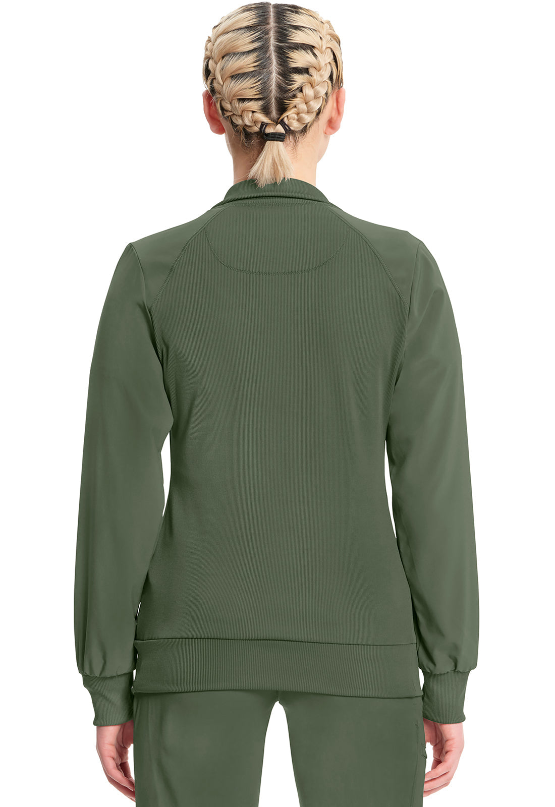 Women's Zip Front Jacket - Olive