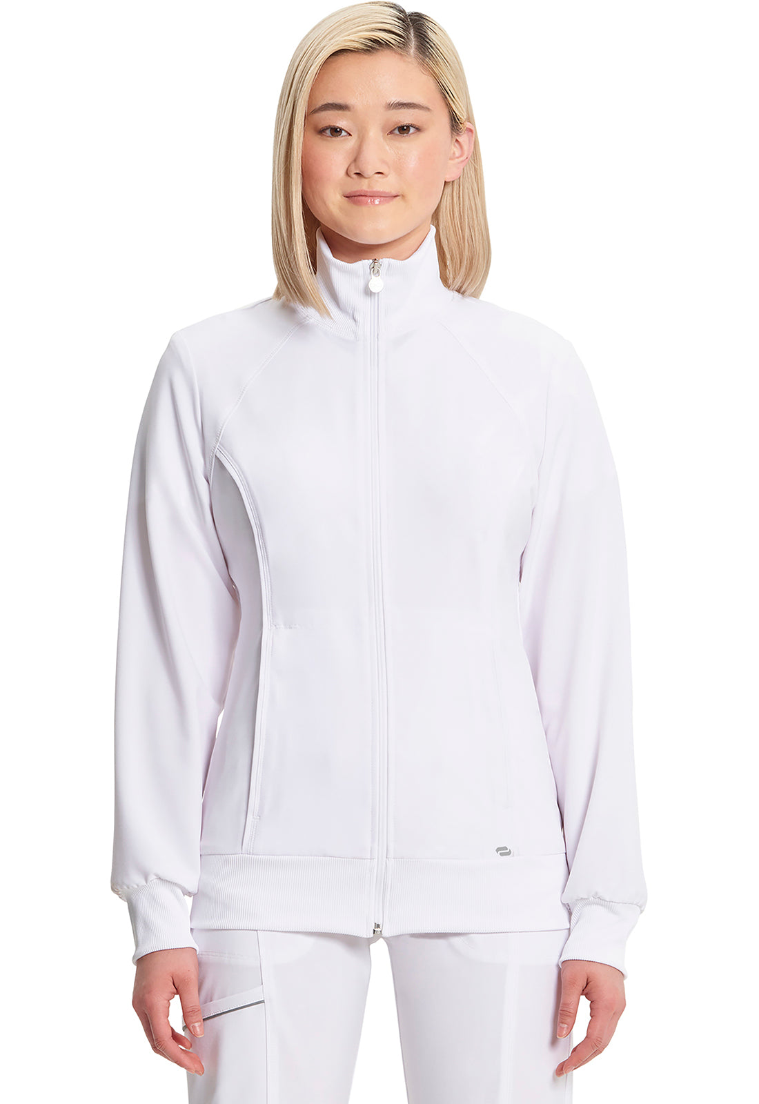 Women's Zip Front Jacket - White
