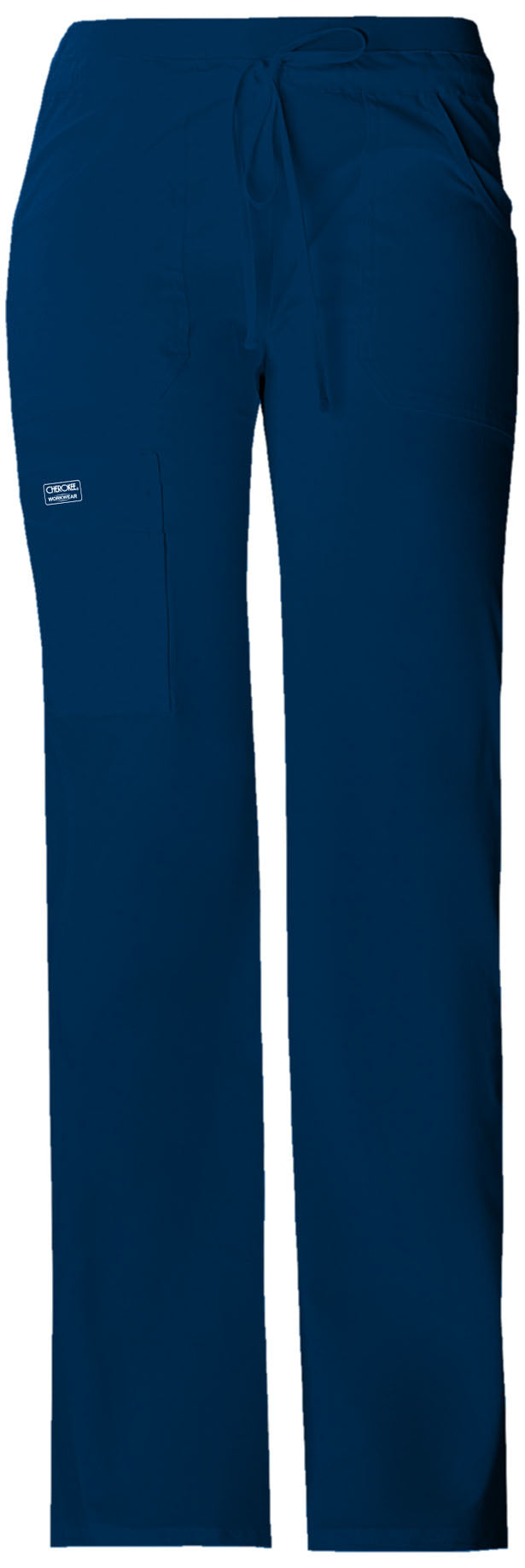 Women's Drawstring Cargo Pant - Navy