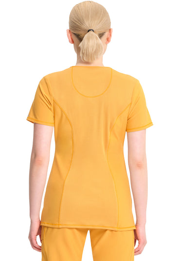 Women's Round Neck Top - Gold Rush