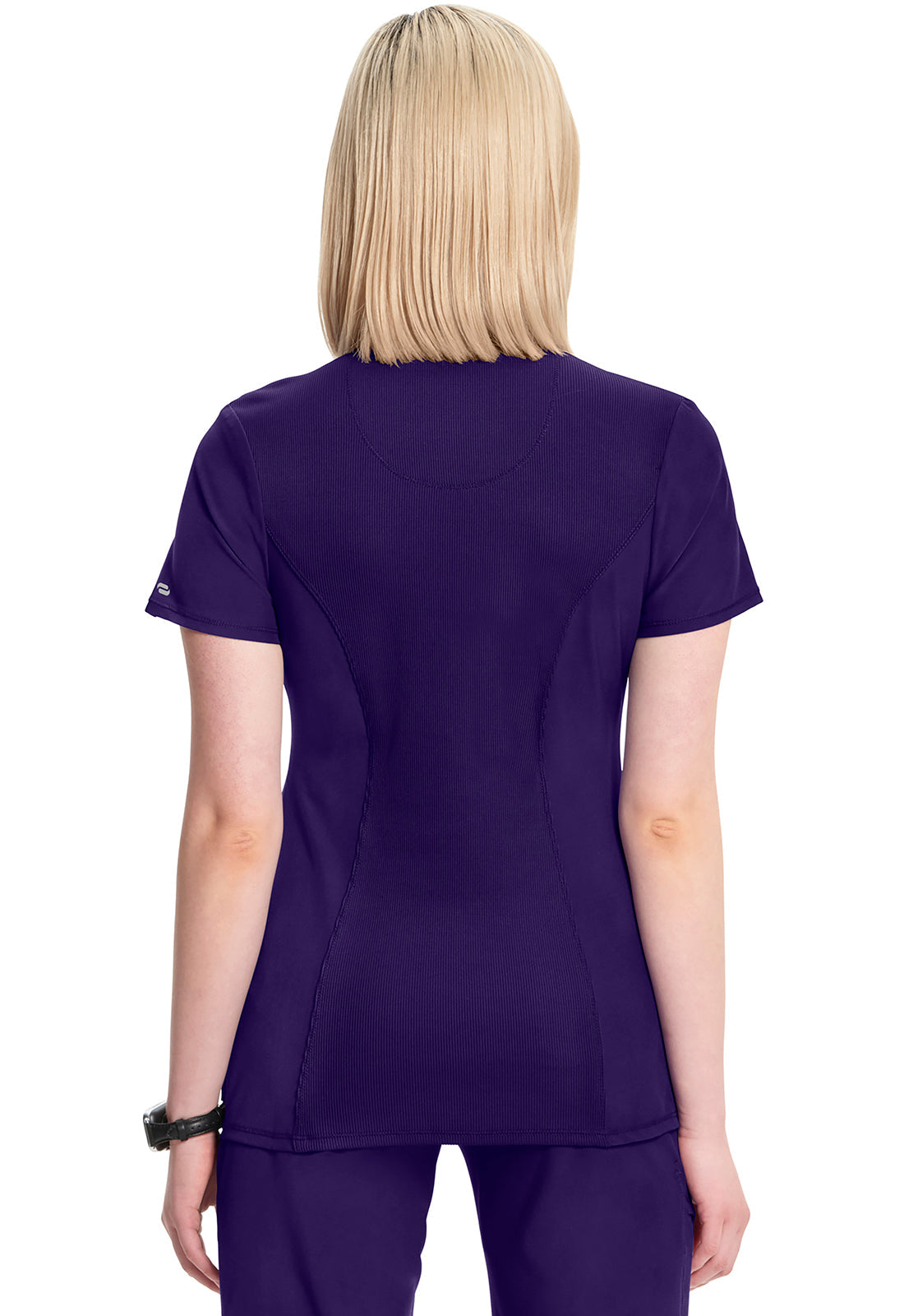 Women's Round Neck Top - Grape