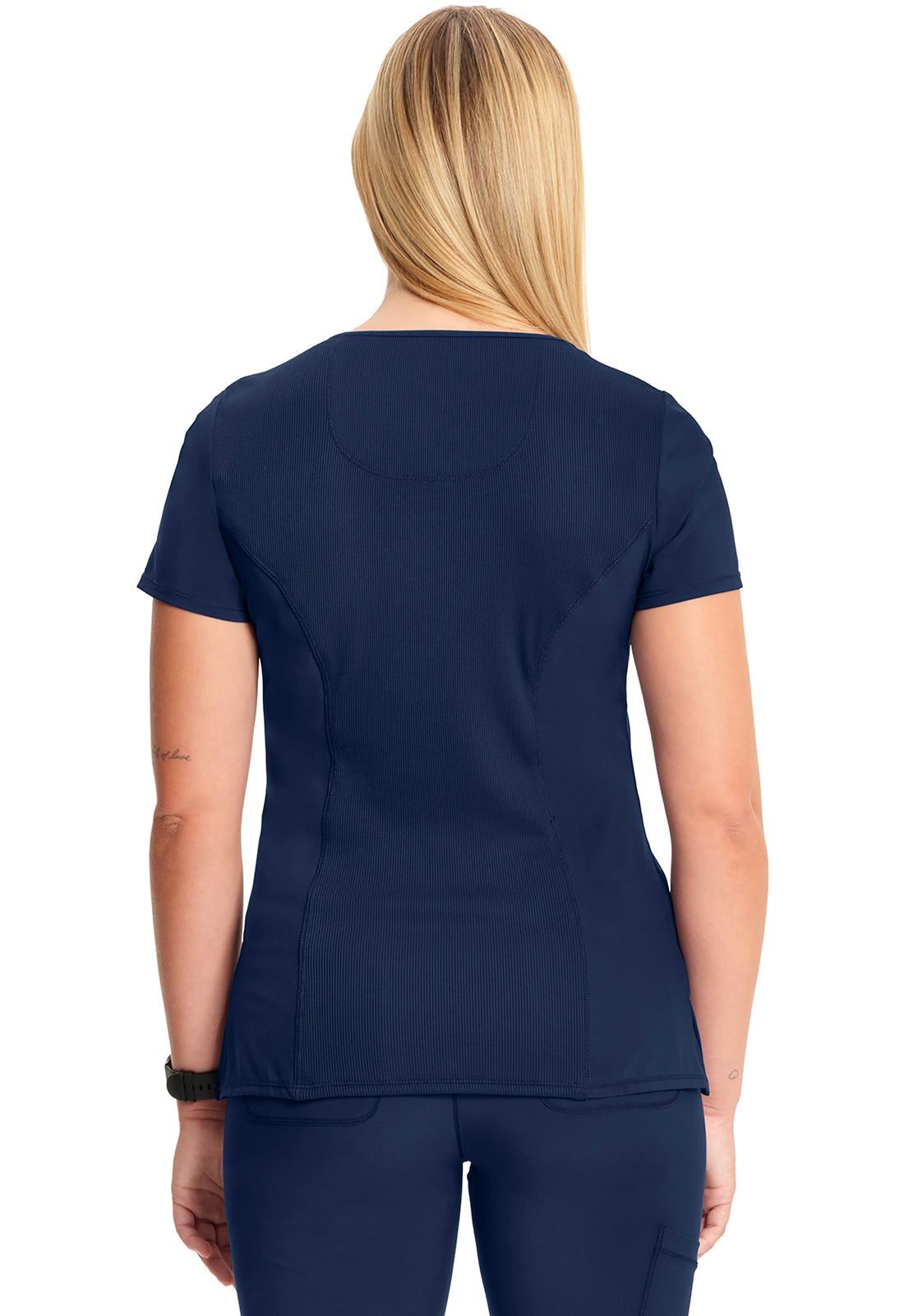 Women's Mock Wrap Top - Navy