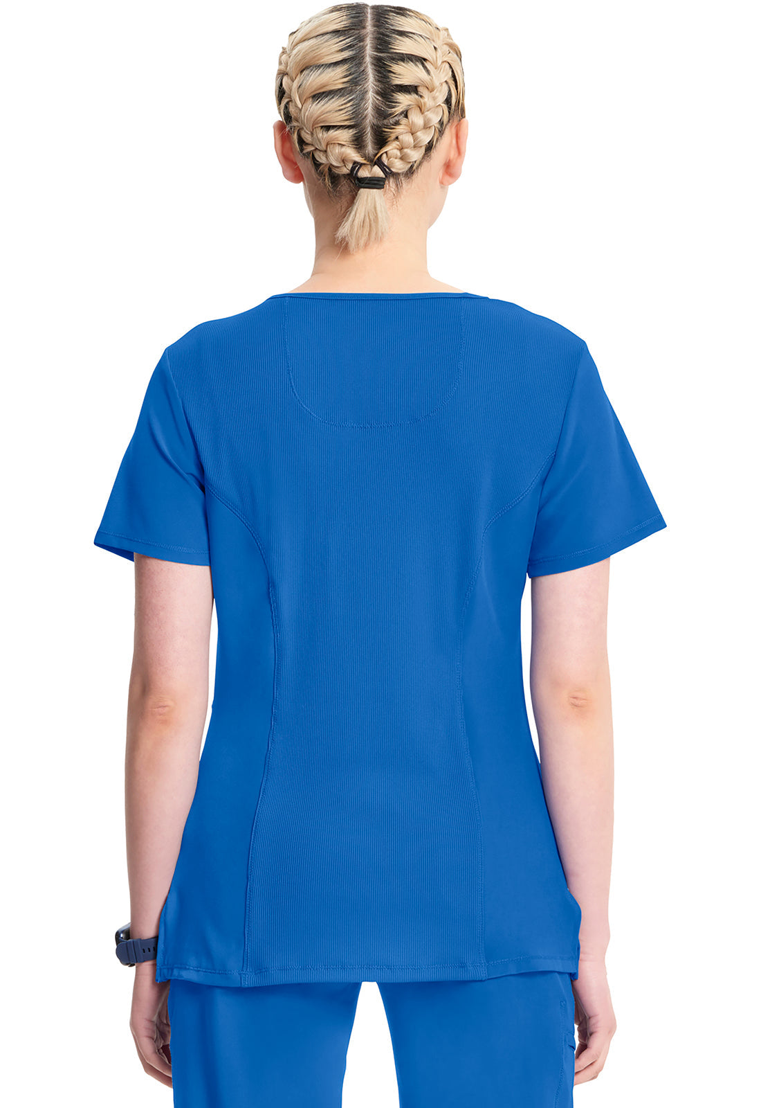 Women's Mock Wrap Top - Royal