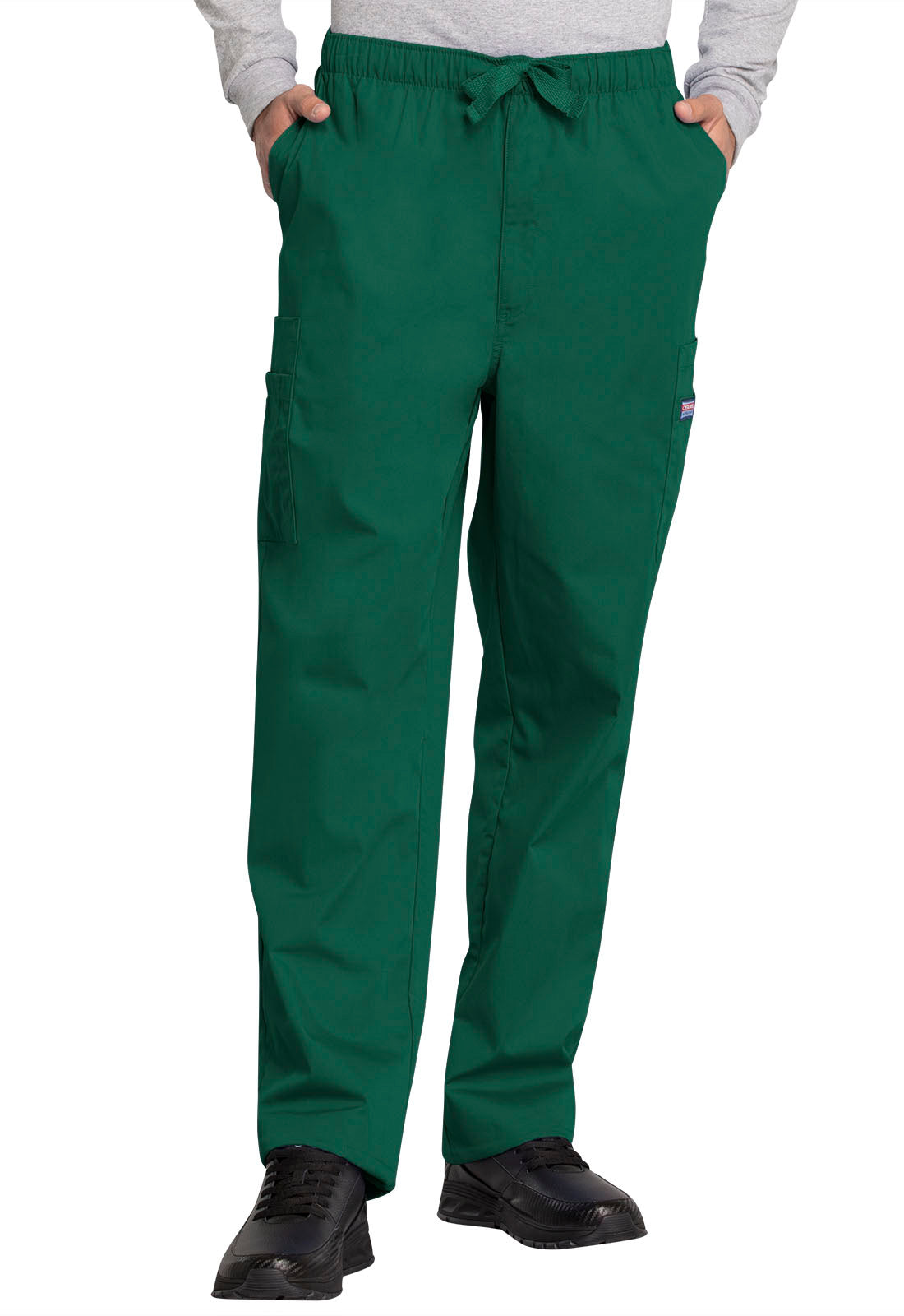 Men's Fly Front Cargo Pant - Hunter Green