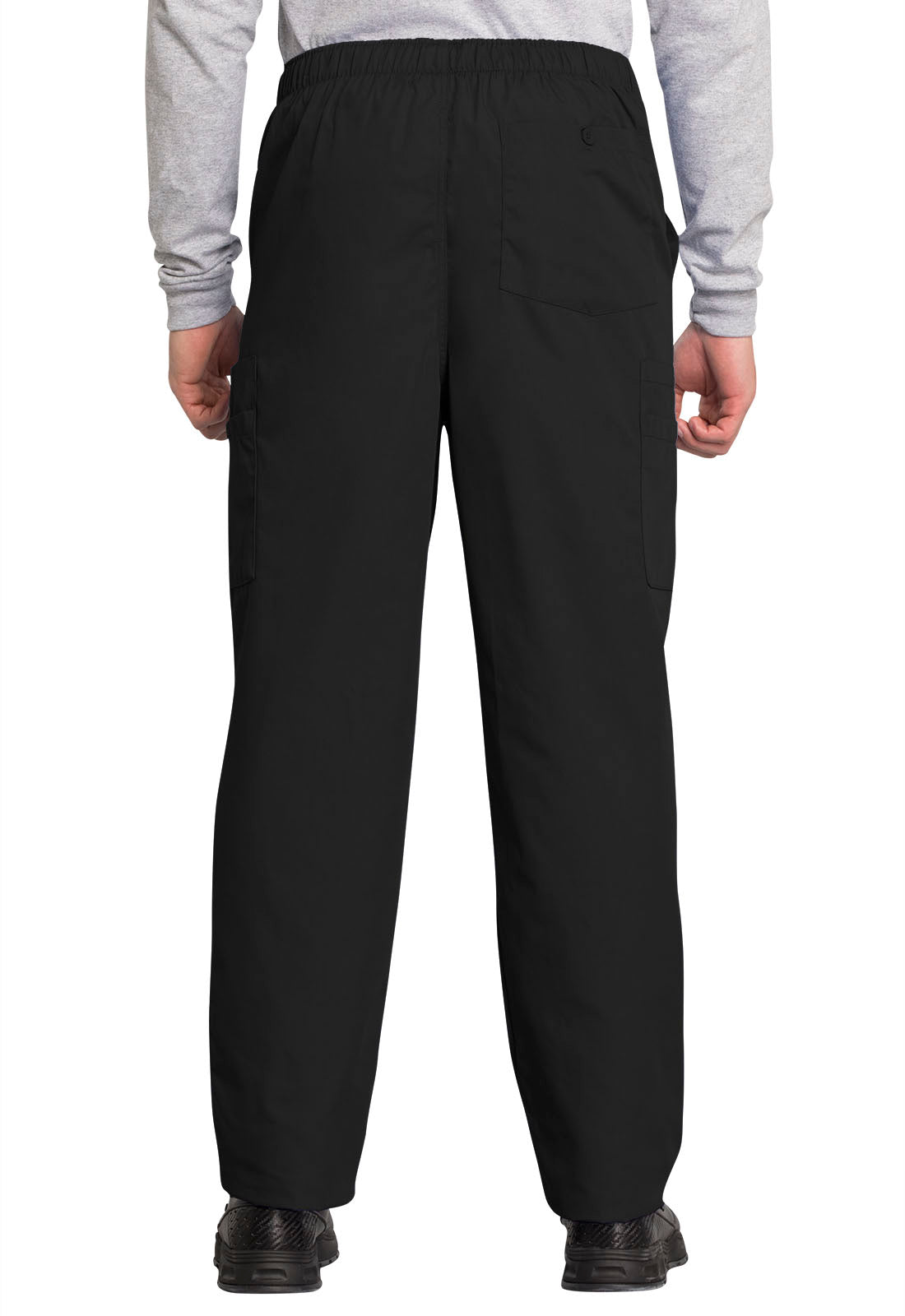 Men's Fly Front Cargo Pant - Black