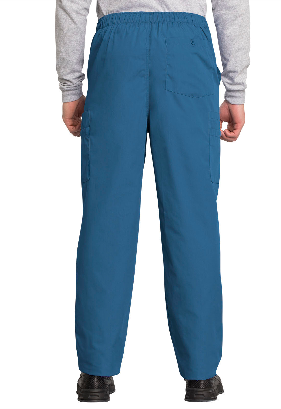 Men's Fly Front Cargo Pant - Caribbean Blue
