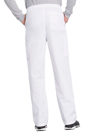 Men's Fly Front Cargo Pant - White