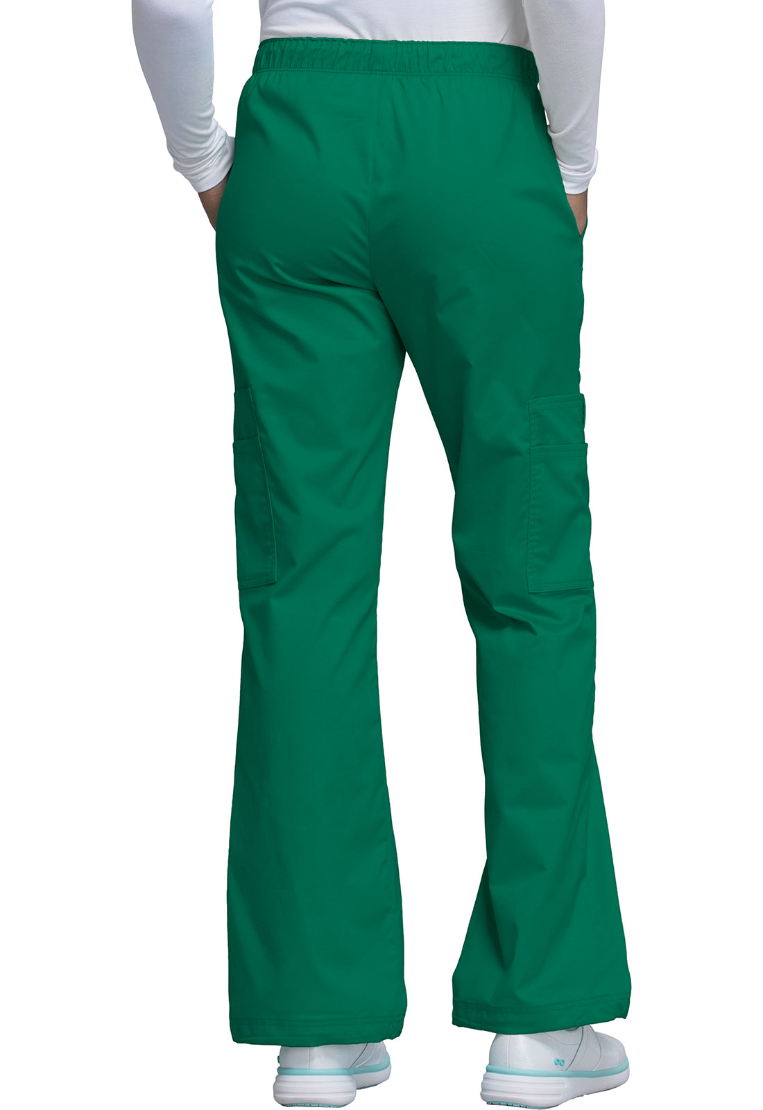 Women's Mid Rise Pull-On Cargo Pant - Hunter Green