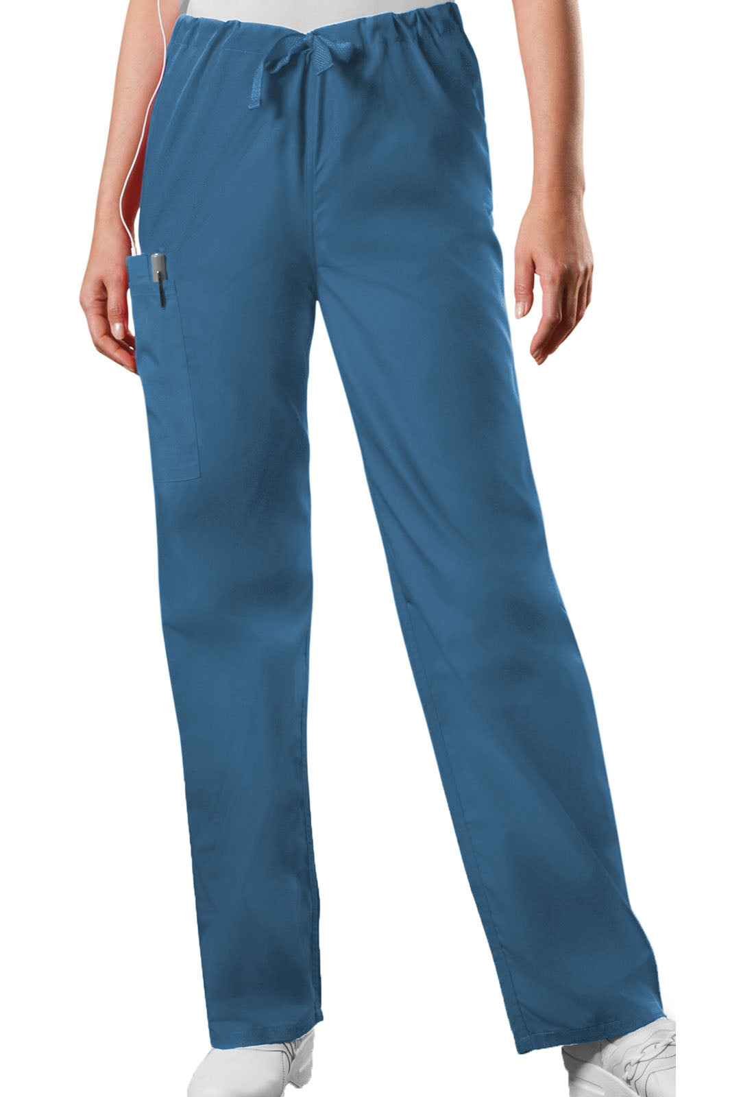 Unisex Unisex Drawstring Cargo Pant - Caribbean Blue