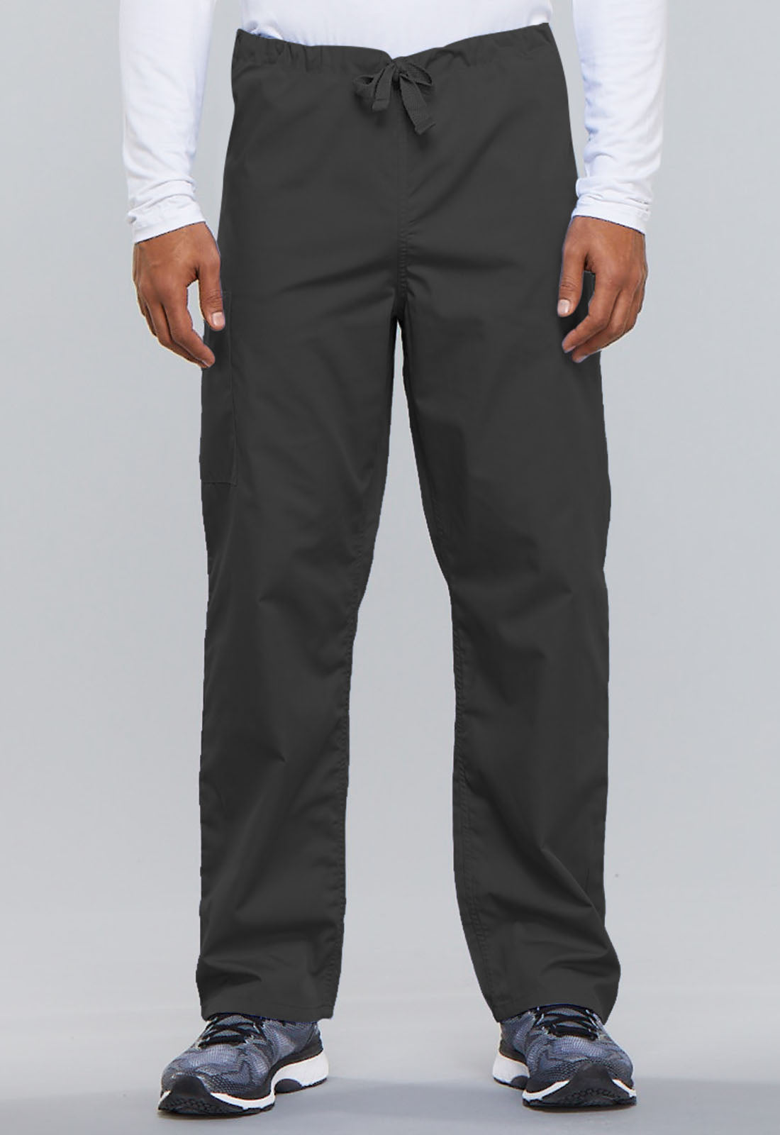 Unisex Unisex Drawstring Cargo Pant - Pewter