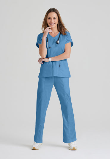 Cora Top - Ciel Blue - Grey's Anatomy Scrubs