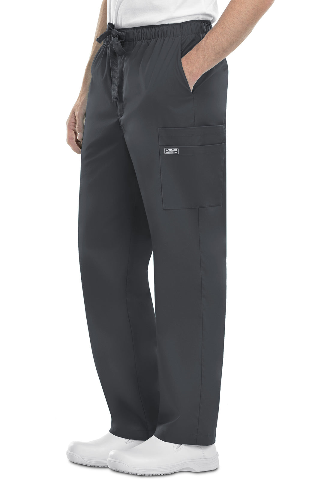 Men's Fly Front Cargo Pant - Pewter
