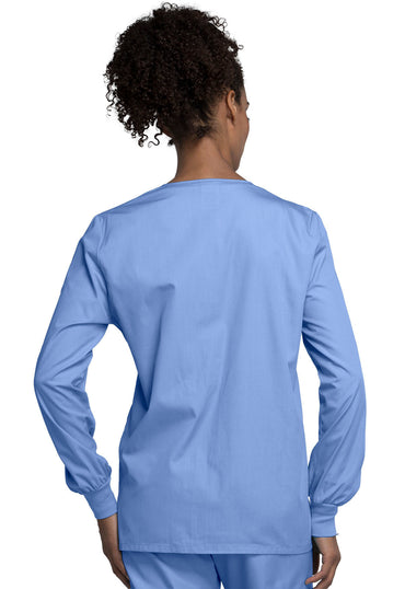 Women's Snap Front Warm-Up Jacket - Ciel