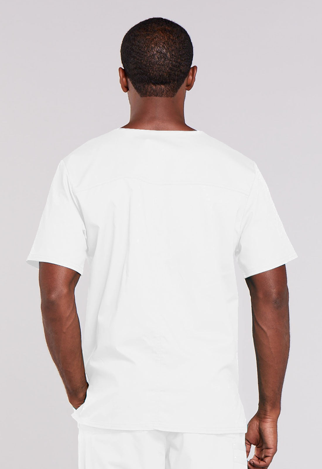 Unisex Unisex V-Neck Top - White