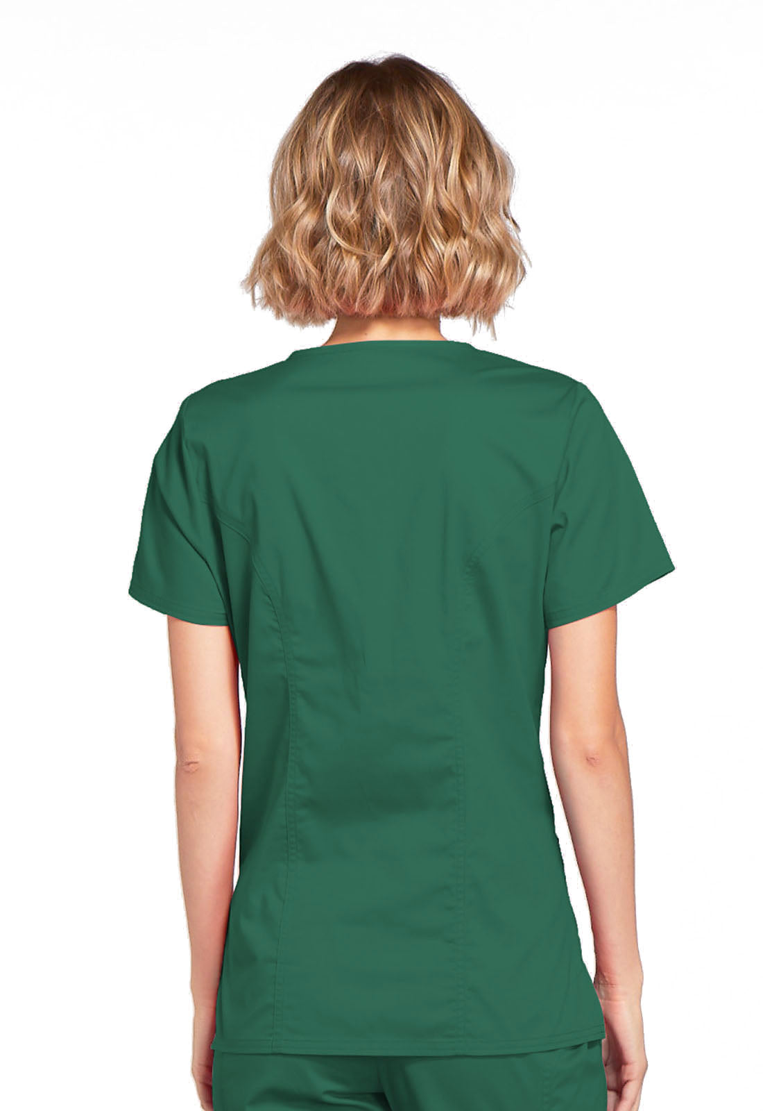 Women's Mock Wrap Top - Hunter Green