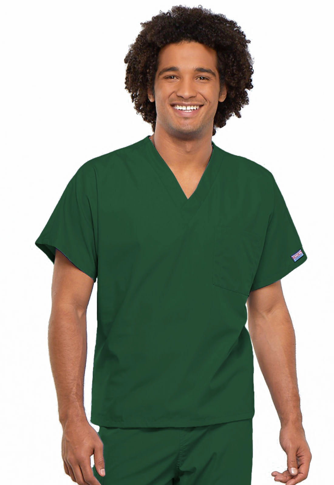 Unisex Unisex V-Neck Tunic - Hunter Green