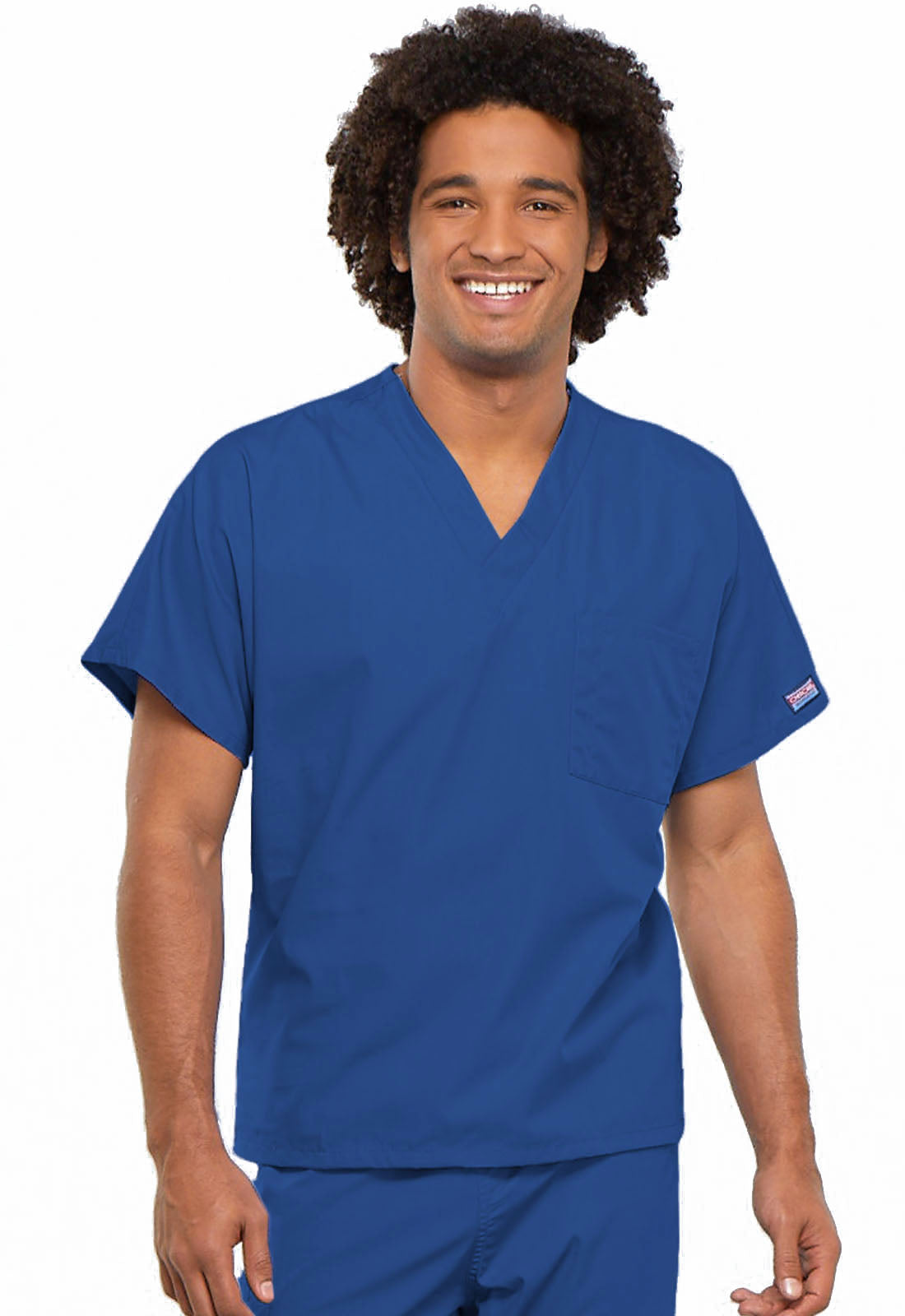 Unisex Unisex V-Neck Tunic - Royal