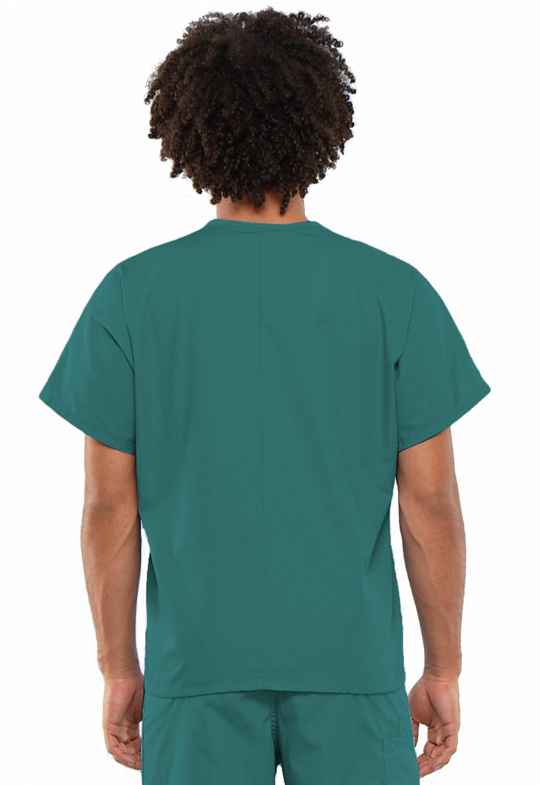 Unisex Unisex V-Neck Tunic - Teal Blue