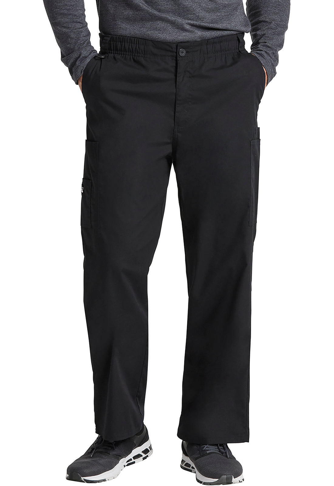 Men's Men's Zip Fly Pull-On Pant - Black