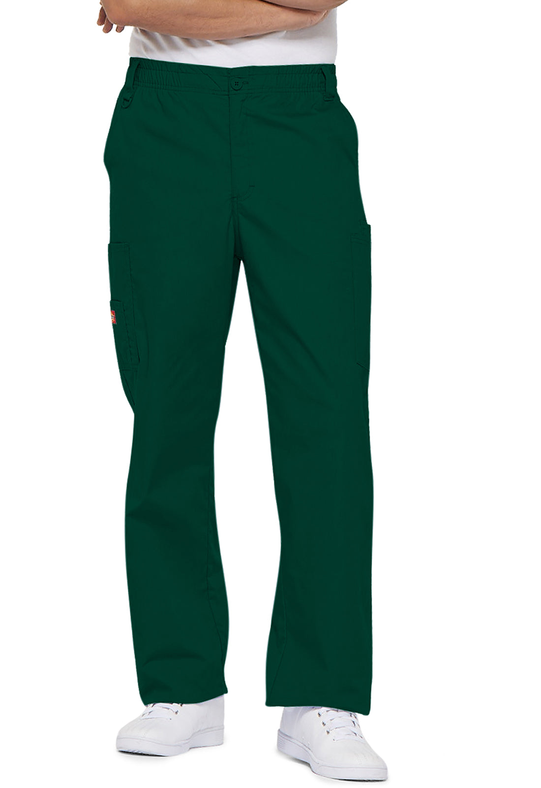 Men's Men's Zip Fly Pull-On Pant - Hunter Green