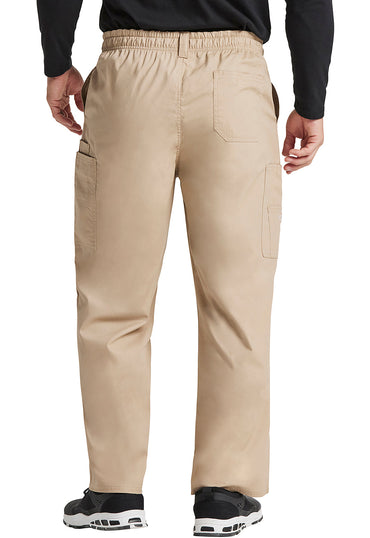 Men's Men's Zip Fly Pull-On Pant - Dark Khaki