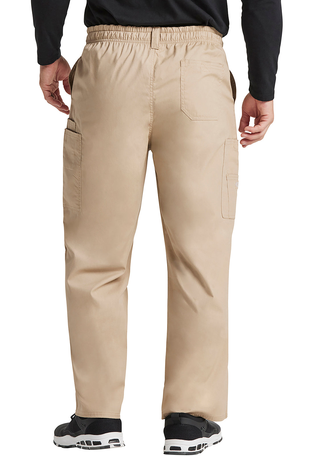 Men's Men's Zip Fly Pull-On Pant - Dark Khaki