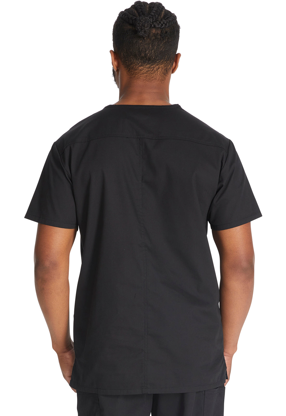 Men's Men's V-Neck Top - Black