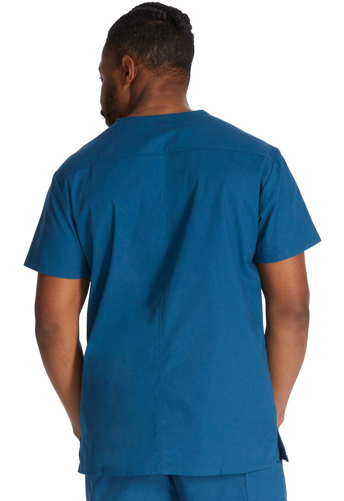 Men's Men's V-Neck Top - Caribbean Blue