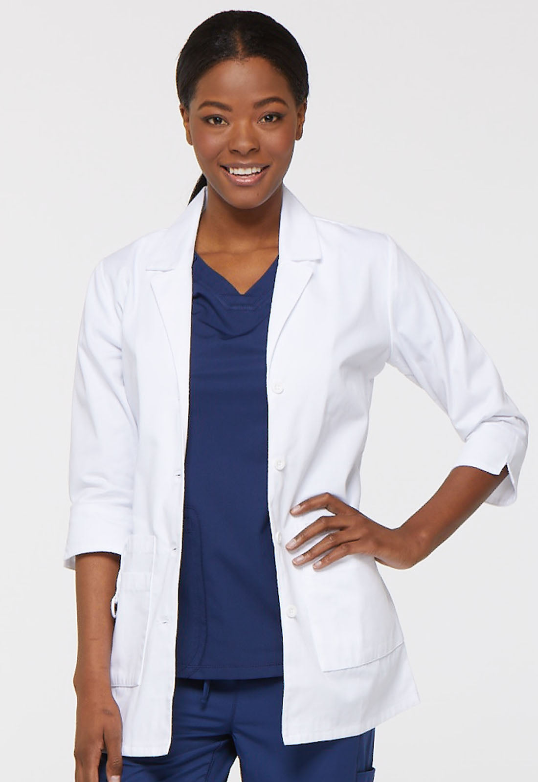 Women's 30" Consultation Lab Coat - White