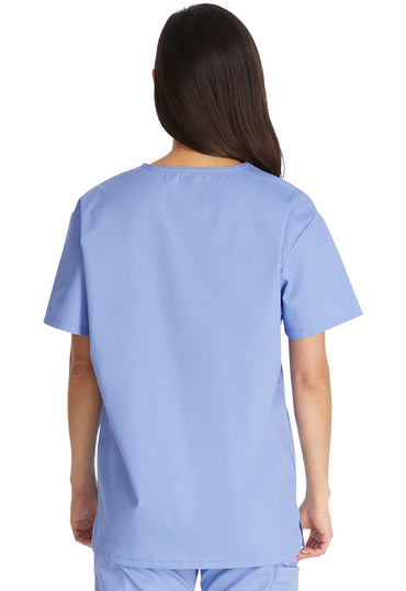 Unisex Unisex Tuckable V-Neck Top - Ciel