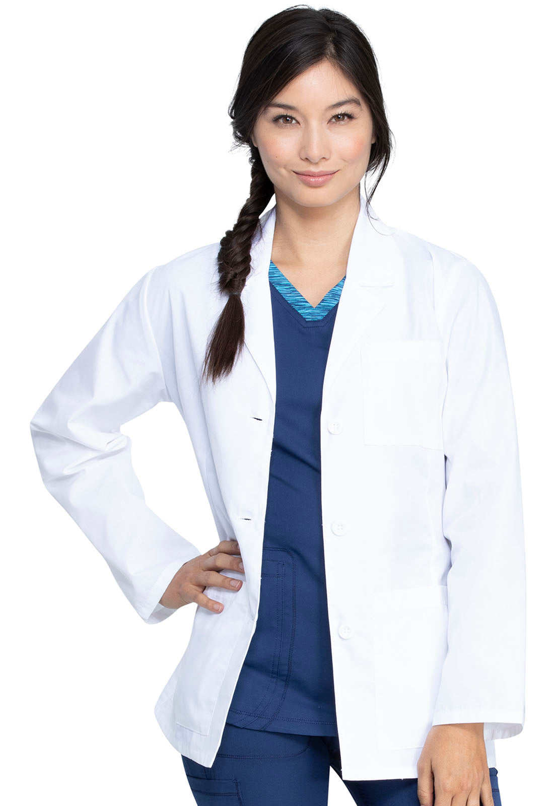 Women's 28" Consultation Lab Coat - White