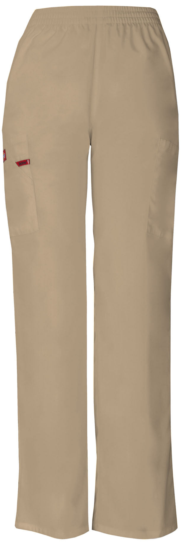 Women's Natural Rise Tapered Leg Pull-On Pant - Dark Khaki