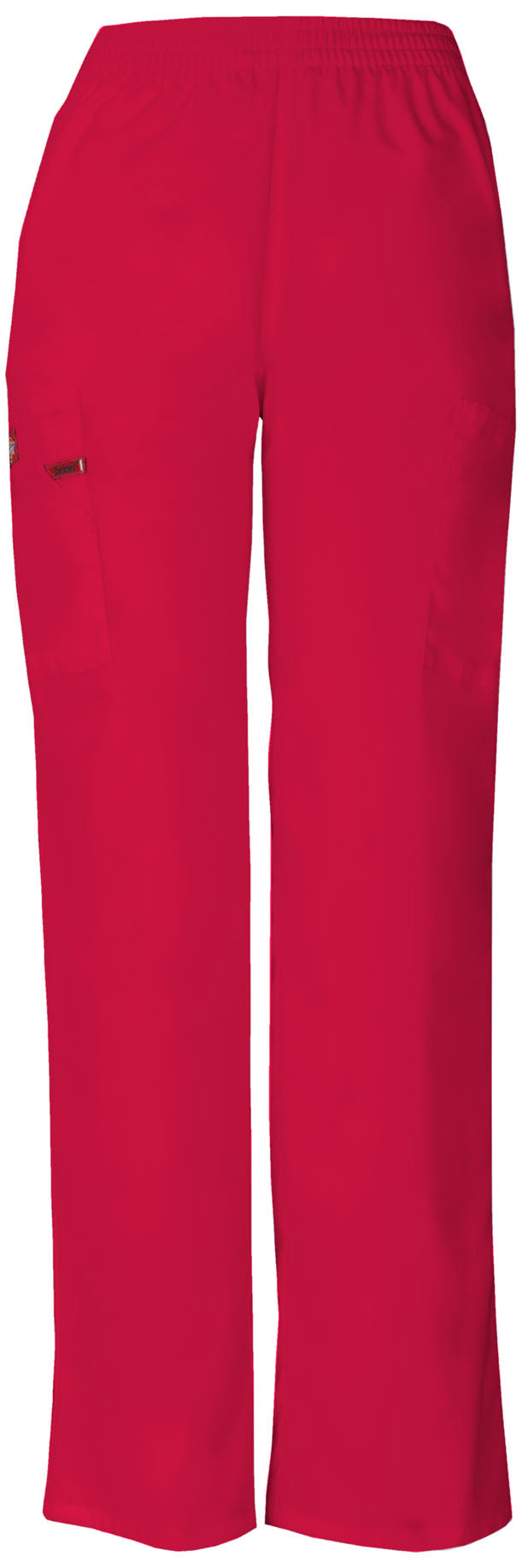 Women's Natural Rise Tapered Leg Pull-On Pant - Red