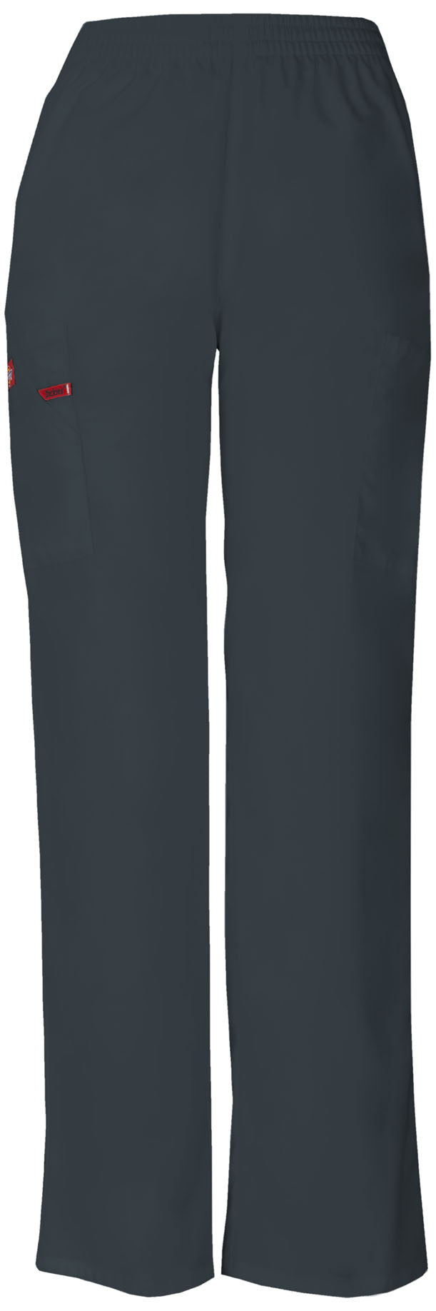 Women's Natural Rise Tapered Leg Pull-On Pant - Pewter
