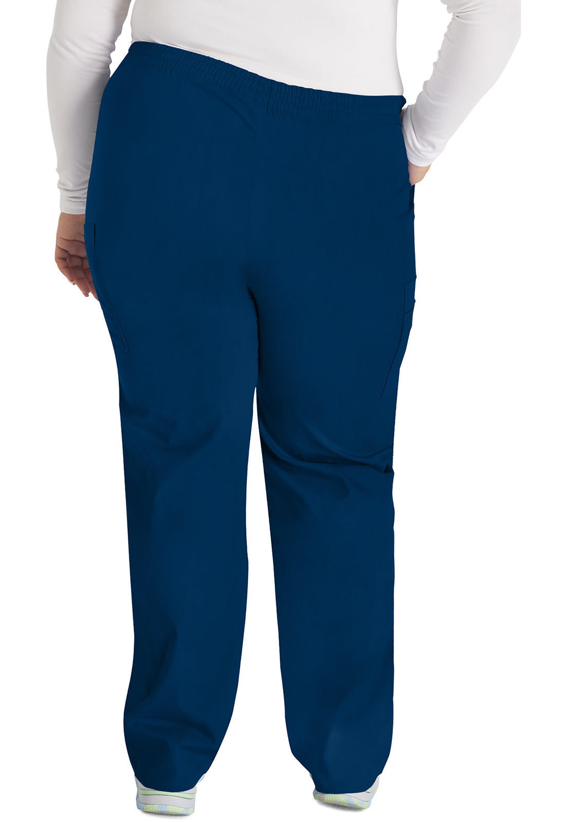 Women's Natural Rise Tapered Leg Pull-On Pant - Navy