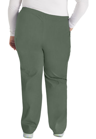 Women's Natural Rise Tapered Leg Pull-On Pant - Olive