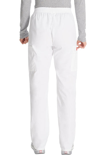 Women's Natural Rise Tapered Leg Pull-On Pant - White