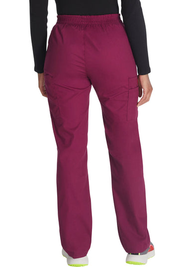 Women's Natural Rise Tapered Leg Pull-On Pant - Wine